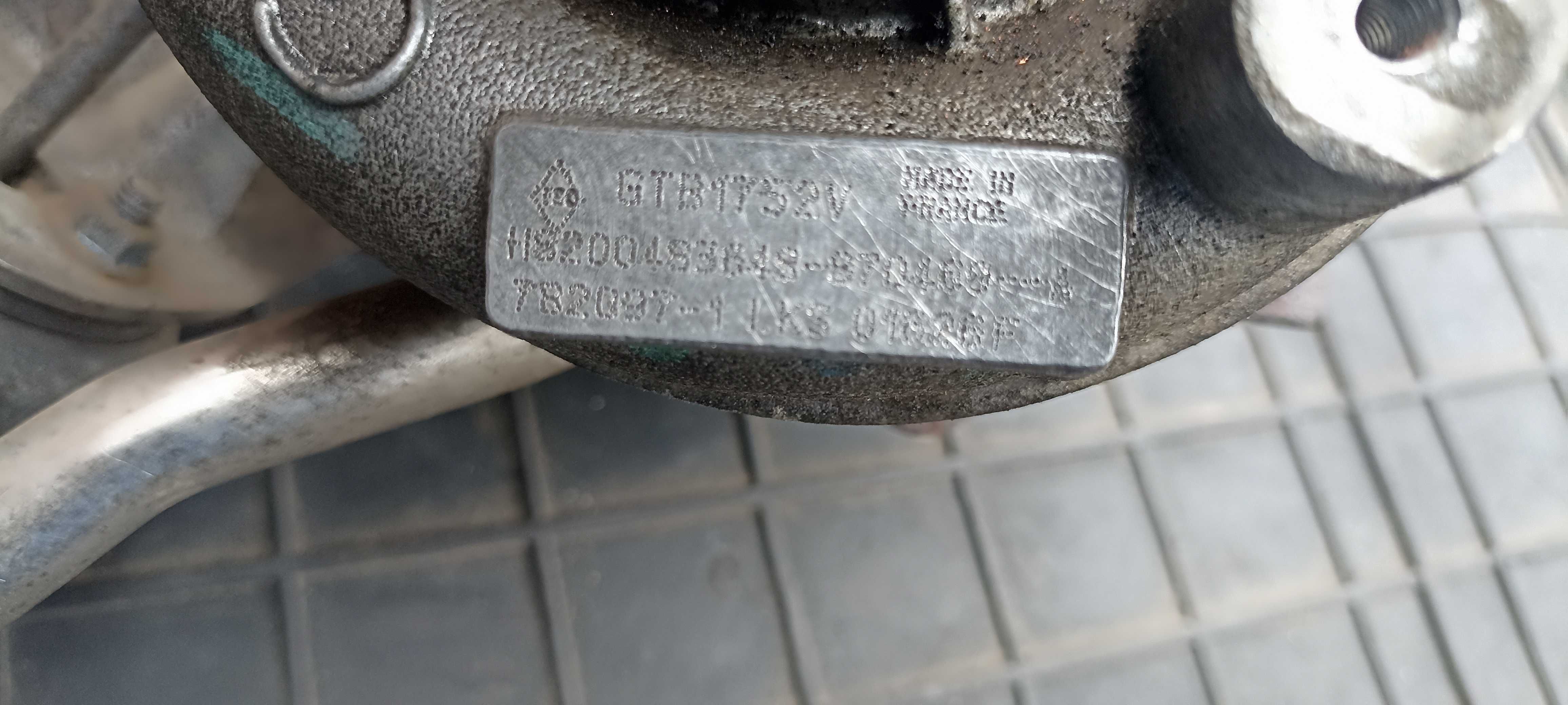 turbina turbosprężarka 2.5 dci trafic vivaro movano