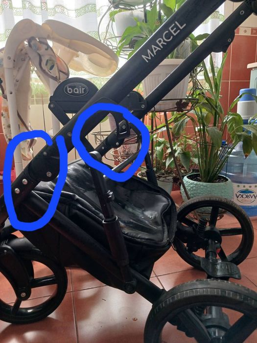 Дитяча коляска 2 в 1 Bair Marcel Капучино