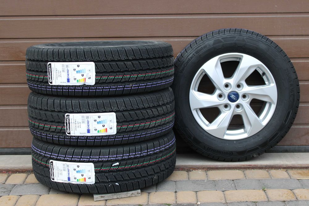 NOWE KOŁA ZIMOWE FORD Transit Custom 6x120 16'' 6,5J ET50 Continental