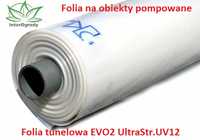 Folia tunelowa na obiekty pompowane 12m. EVO2 7-warstwowa UV12