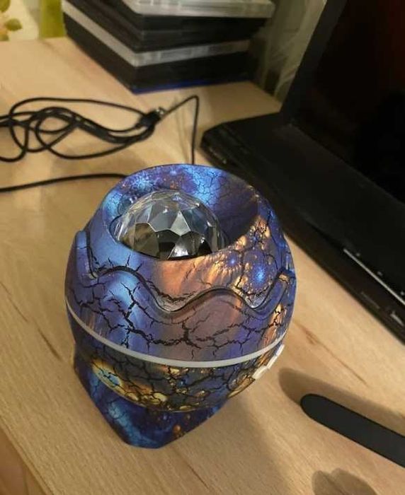 Ночник подарок/usb лампа для детей/колонка 10 цветов/нічник проектор