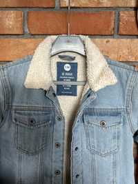 Piękna kurtka z kożuszkiem jeans roz 134 Reserved