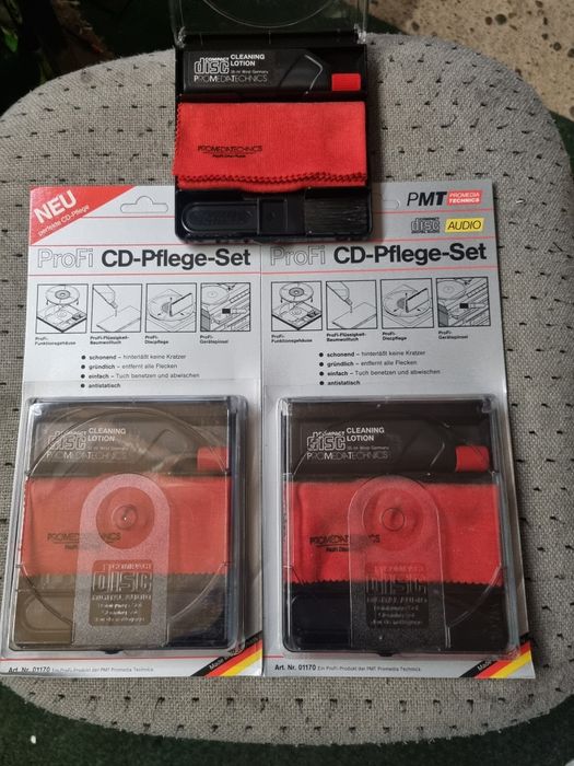 Zestaw ProFi CD-Pflege-Set Promedia Technics (PMT) - Pielęgnacja Płyt