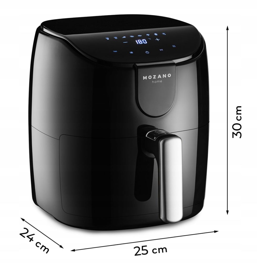 Frytkownica Beztłuszczowa 8 Programów 1500 W Mocna Mozano Prezent