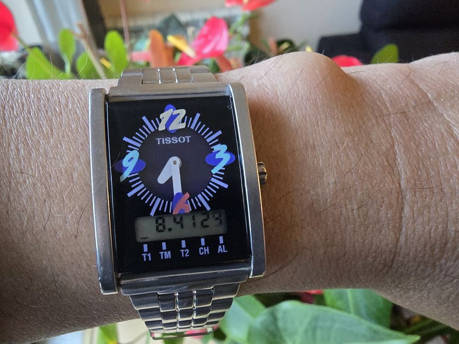 2 tissot two timer d377 e d372