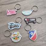 Porta-chaves personalizados. MDF com impressão a cores.