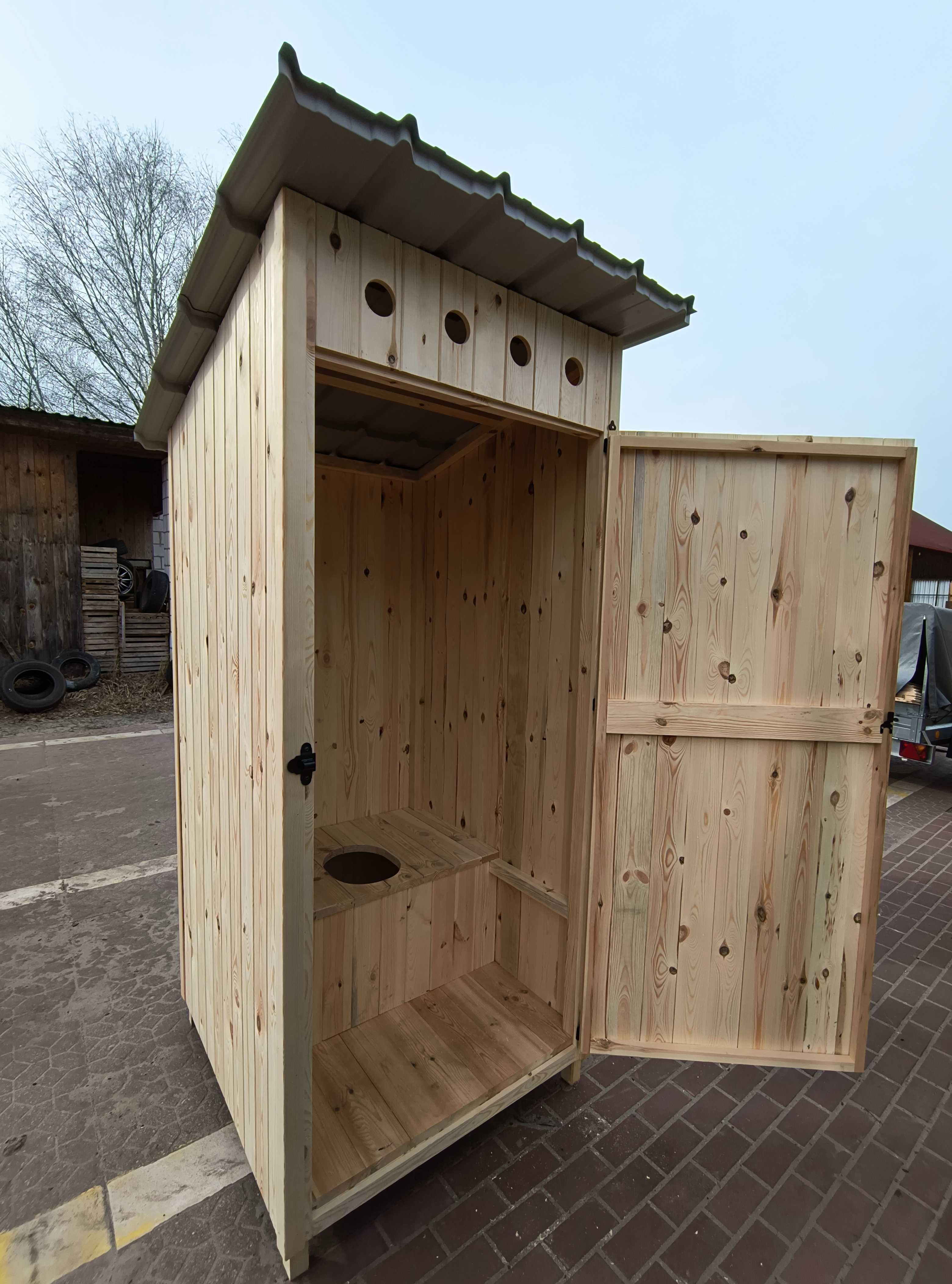 Wychodek na budowę, działkę, kibel, WC, toaleta