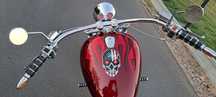 SUZUKI intruder 1400 jedyny taki Custom Bobber szerokie Koła aerograf