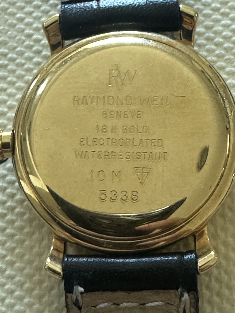 Raymond Weil ouro original certificado!