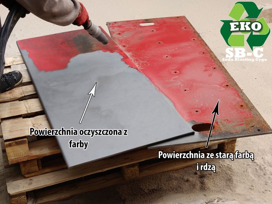 Piaskowanie, Śrutowanie - Dojazd do klienta! Sodowanie, Szkiełkowanie