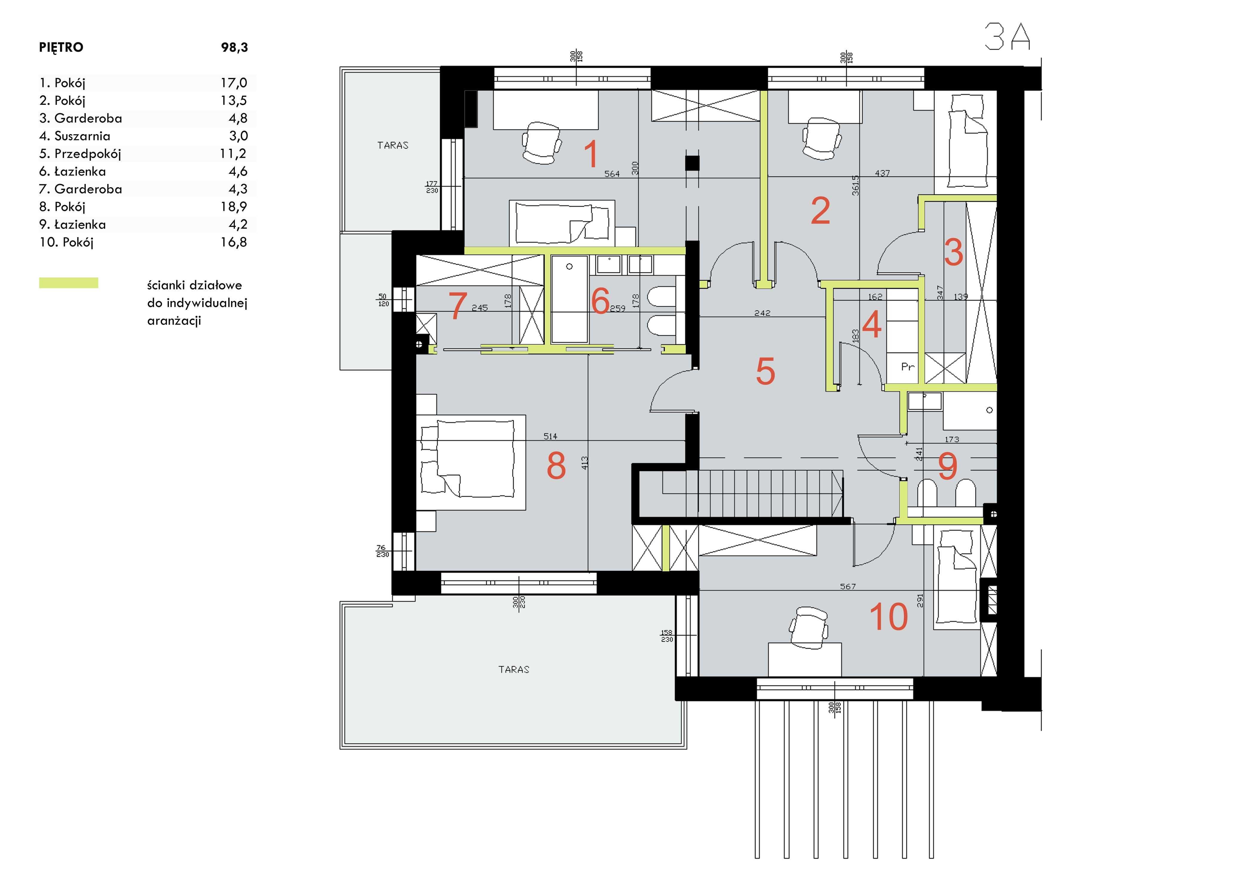 Domy  nowe po 205 m² w zabudowie bliźniaczej w doskonałej lokalizacji