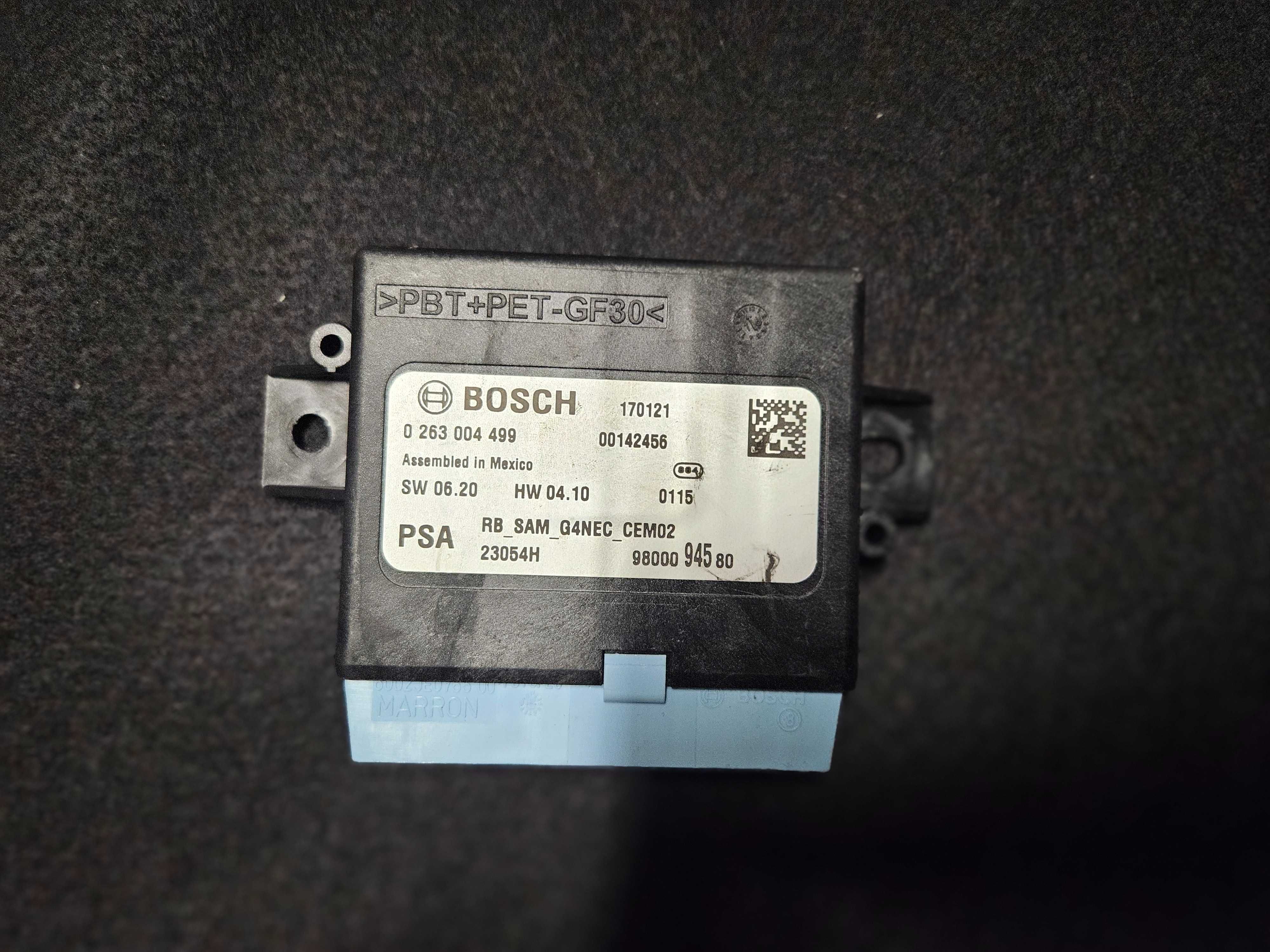 citroen C4 B7 DS4 moduł sterownik PDC czujników przód tył 980,009,4580