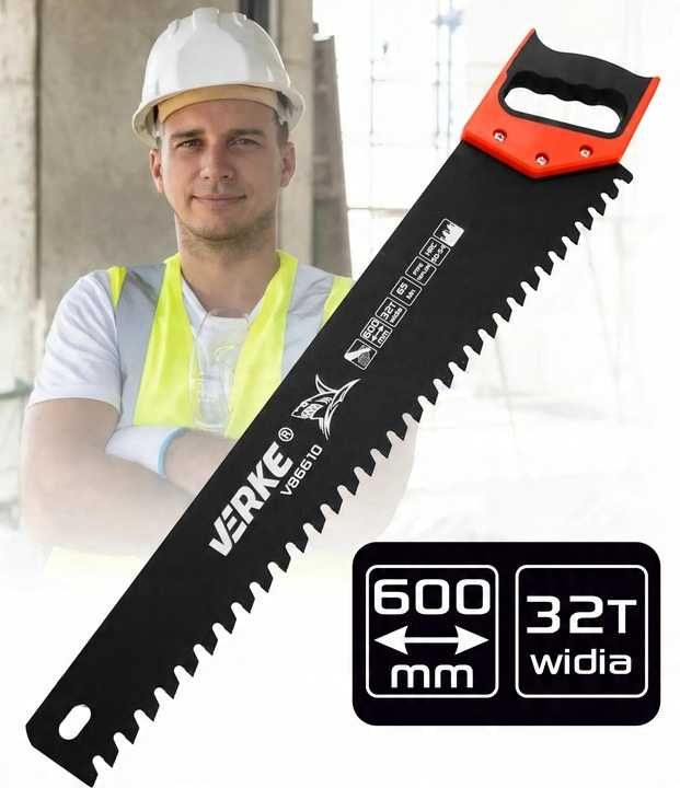 Piła do gazobetonu suporeksu bloczków TEFLONOWA 600mm 32Z Z WIDIĄ 65MN