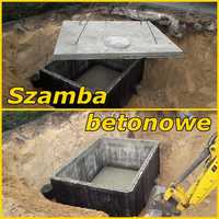 Szambo betonowe 10m3 najazd Szamba gnojówki deszczówki PRODUCENT