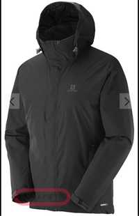 Куртка ветровка  Salomon ELEMENTAL INSULATED JKT M BLACK FW16-17