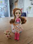 Lalka enchantimals krowa