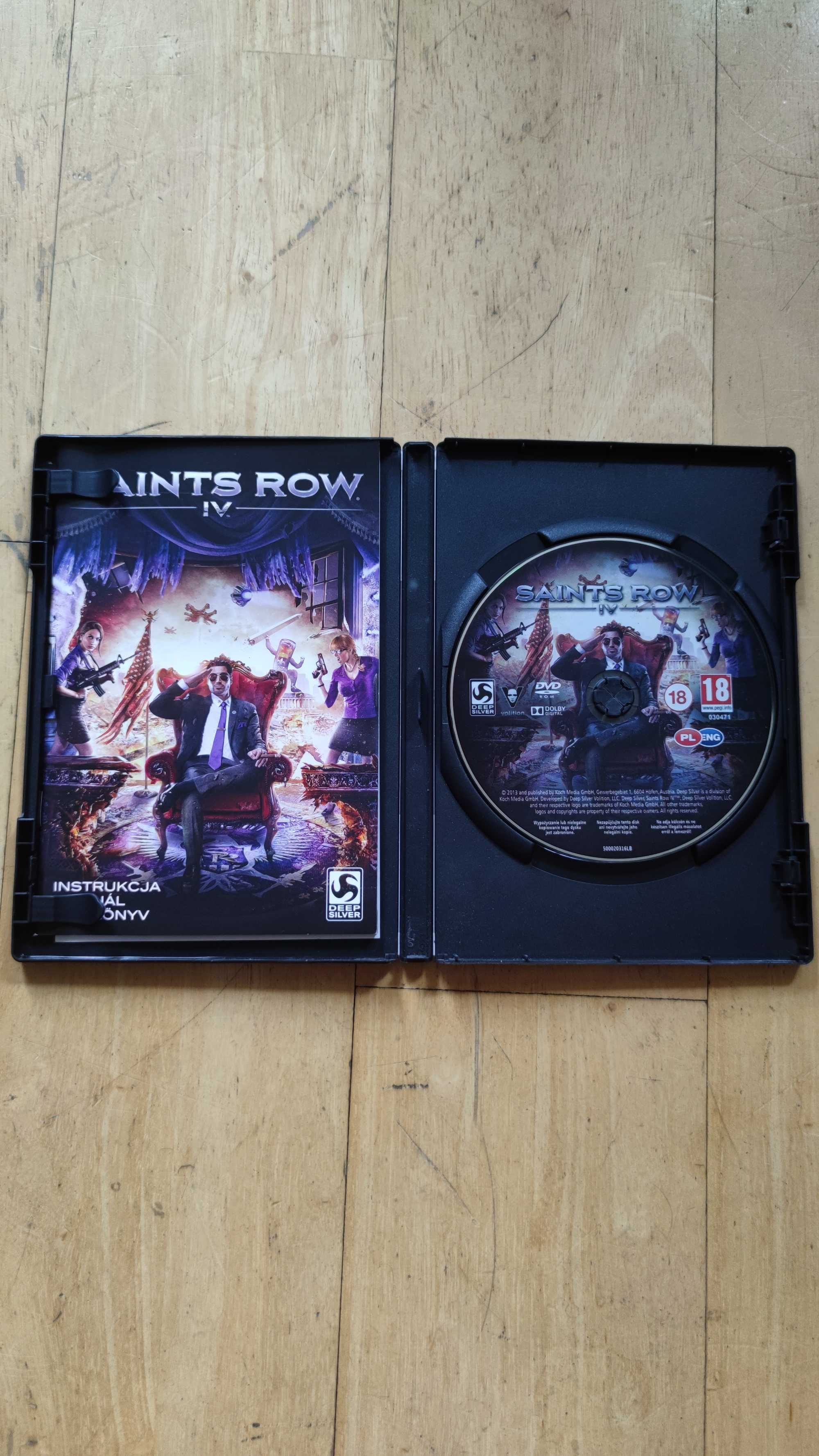 Saints Row 4 Commander in chief edition Gra Pudełko PC