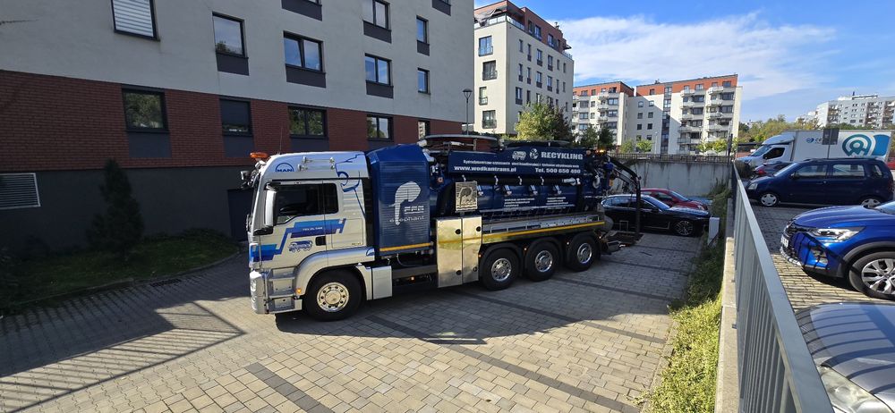 Separator myjnia przepompownia WUKO Katowice Pogotowie kanalizacyjne