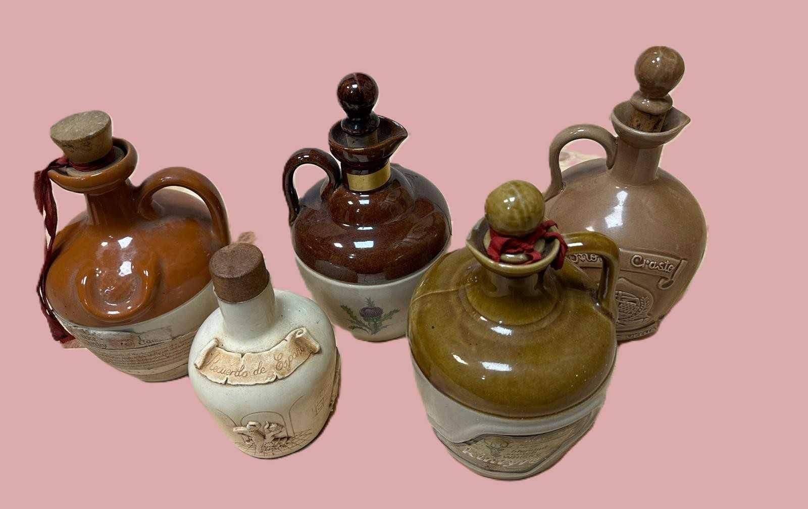 Garrafas antigas vazias para decoração, coleção