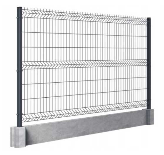 Ogrodzenie Panelowe 153 cm komplet
