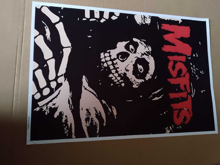 plakat na płótnie zespołu muzycznego misfits