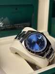 Rolex datejust 126334 roman blue dial 41mm