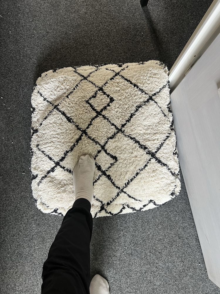 Duza poduszka siedzisko w stylu boho