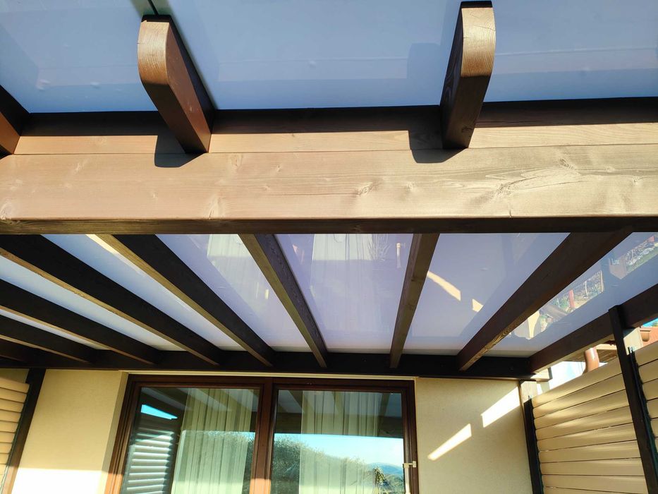 Poliwęglan lity opal/mleczny do zadaszenia tarasów 6mm 2UV 205x400