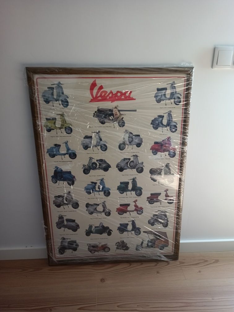 Quadro vespa scooter