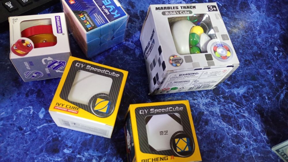 Кубики рубіка/ головоломки 5шт.