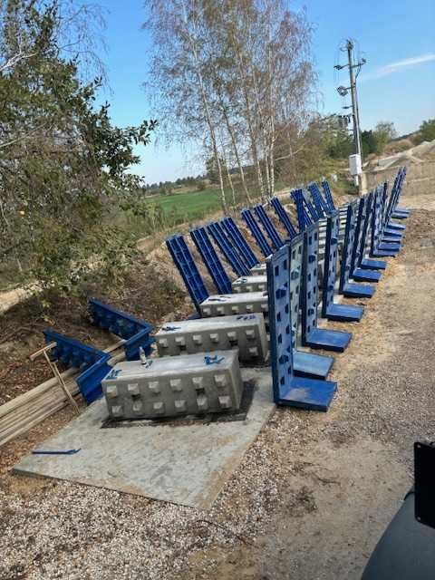 Bloki betonowe do budowy ścian oporowych typu lego