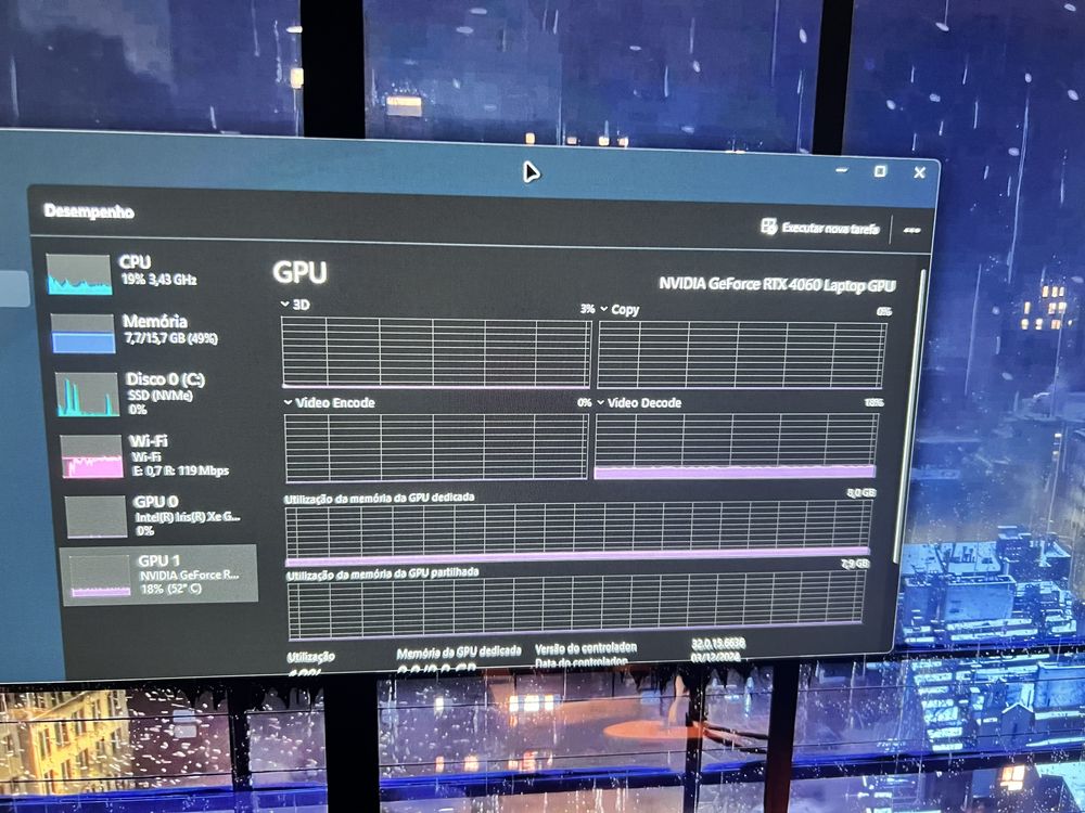 Portátil GIGABYTE G5 RTX4060