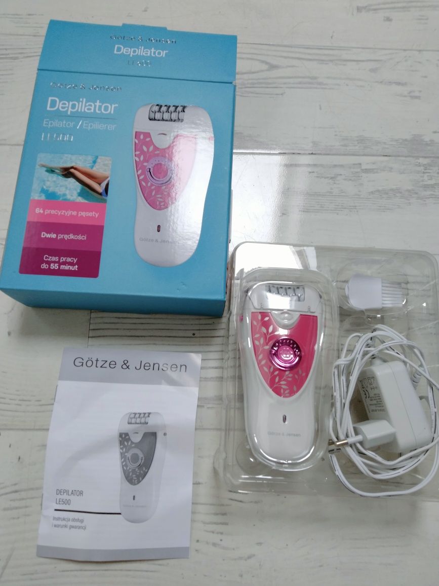 Depilator Gotze&Jensen LE500, jak nowy