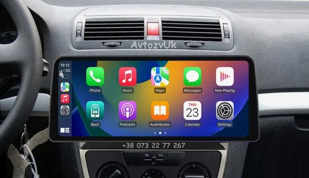 Магнитола OCTAVIA A5 Skoda А5 TOUR Scout USB 2 дин CarPlay Android 14
