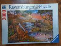 Puzzle Ravensburger 3000 Królestwo NOWE FOLIA zwierząt