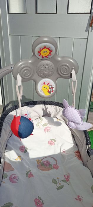 Espreguiçadeira 3 em 1 Baloiço, Next to me ou Brinquedos estimulação