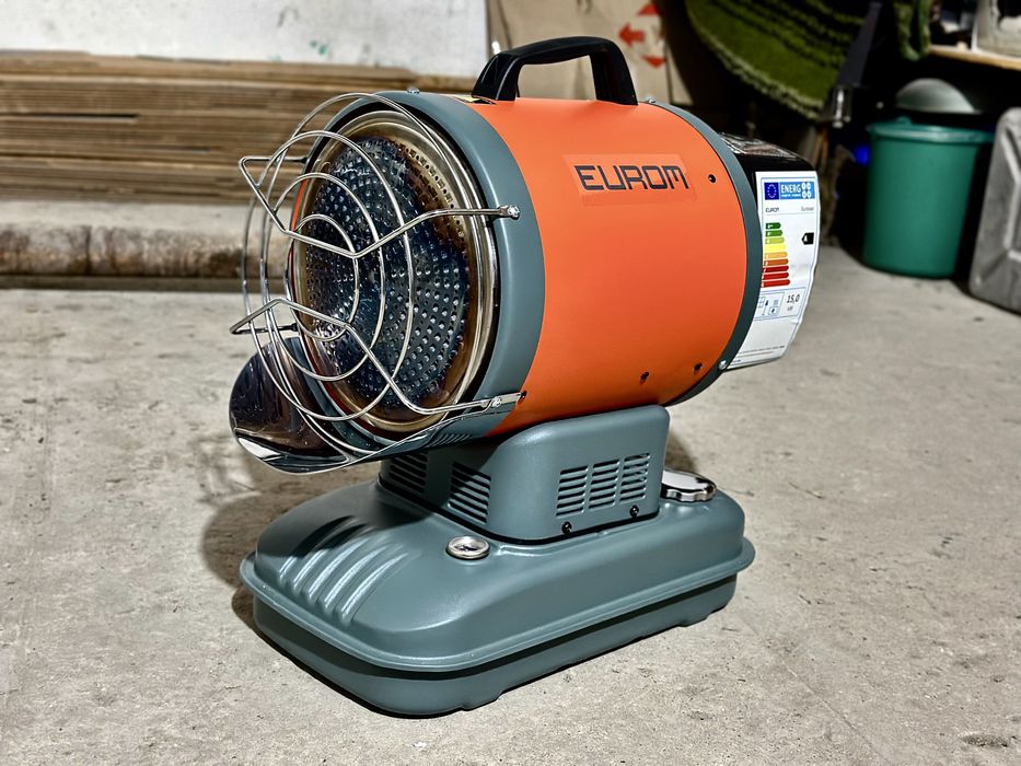 Нова дизельна теплова пушка Eurom Sunblast 15 kW  (не термія)