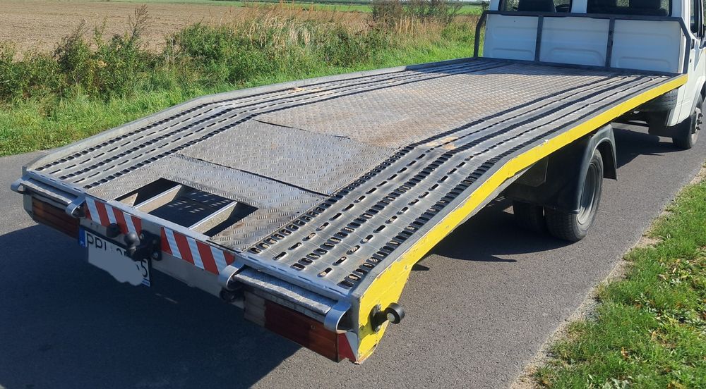 Najazd auto laweta zabudowa