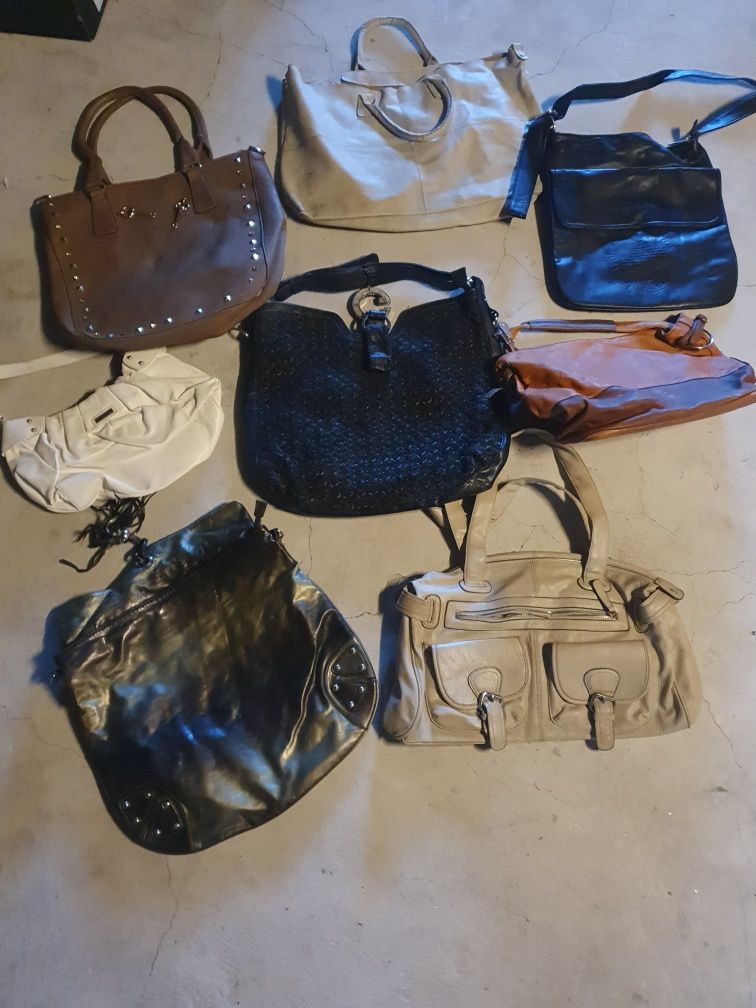 S-M 115 sztuk paka ubrań damskich MEGA PAKA torebki torby zakupowe ubr