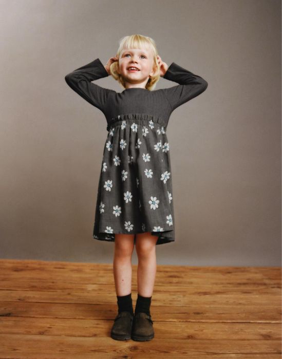 Платье для девочки 100 хлопок, бренда Zara