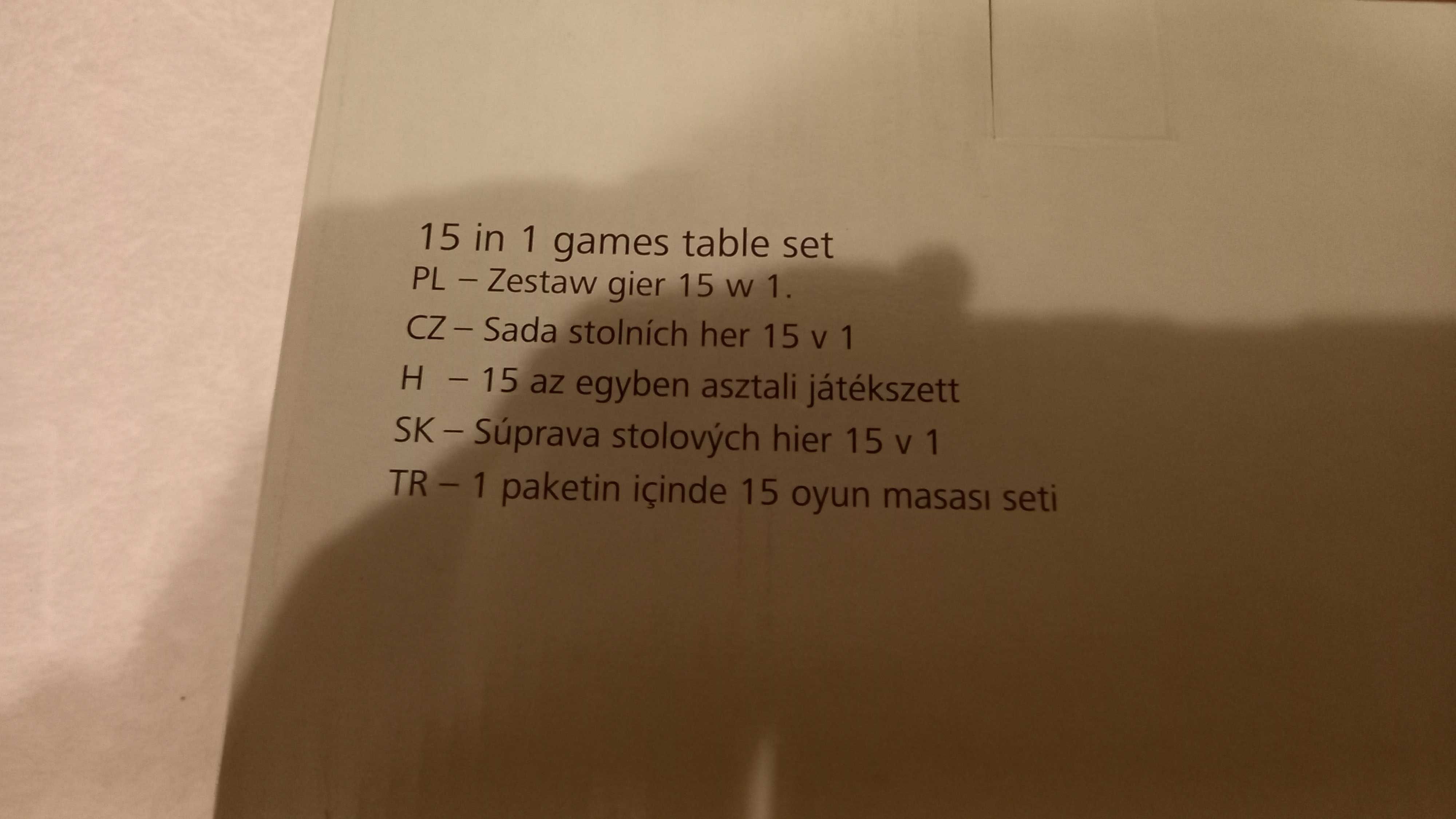 Piłkarzyki i 14 innych gier planszowych w jednym od 6 lat