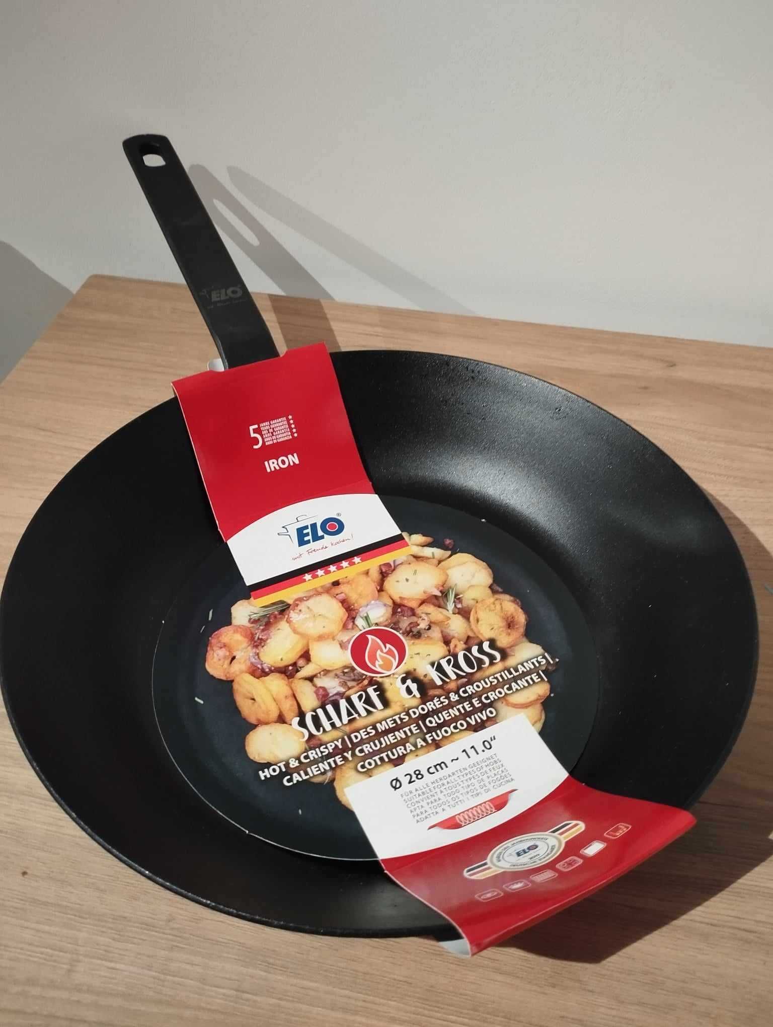 Patelnia Żeliwna IRON ELO Niemcy 28 CM