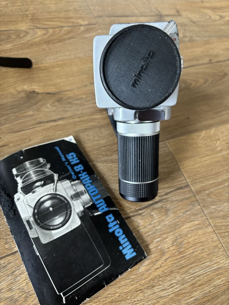 Minolta Autopak8 k5 kamera retro vintage  unikat kolekcjonerska