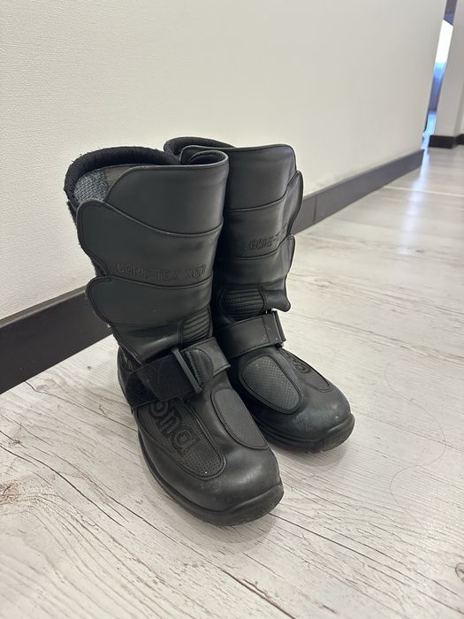 Мотоботи шкіряні