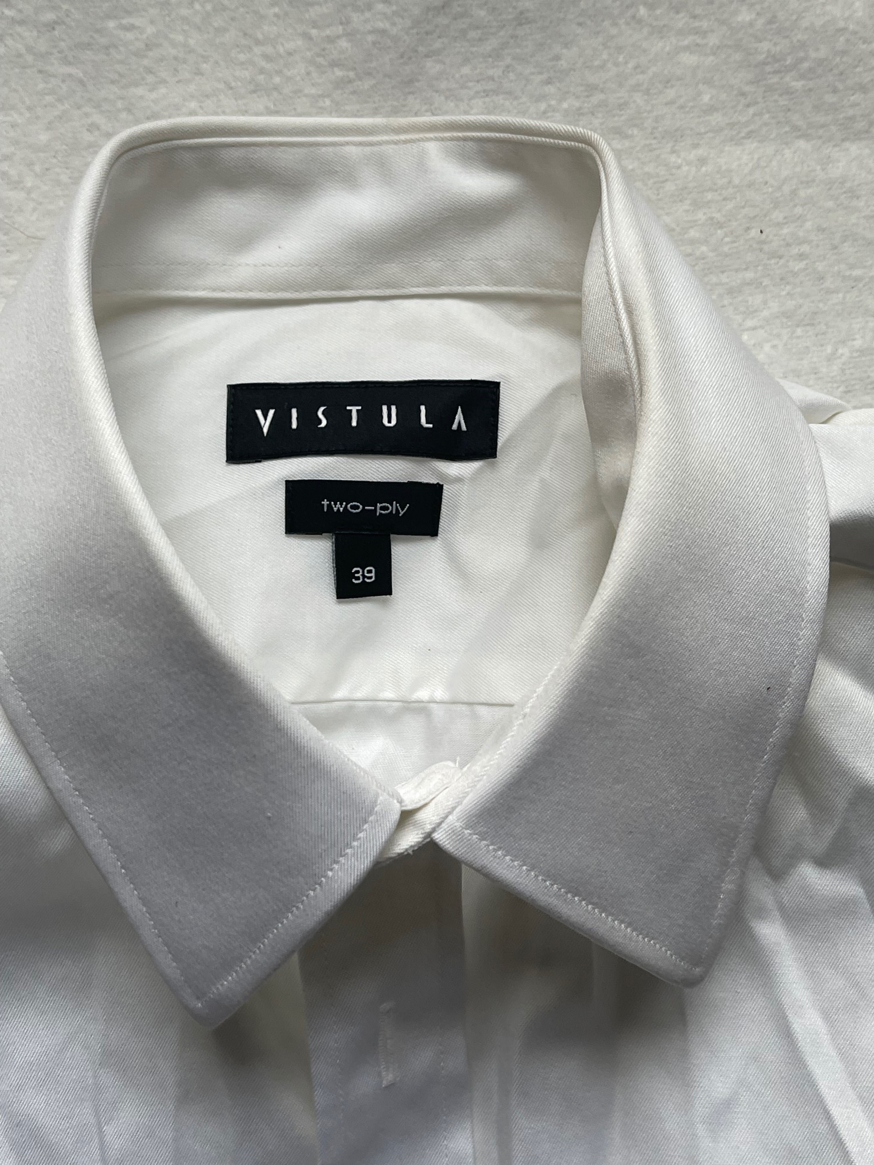 Biała koszula z krótkim rękawem - Vistula - 39