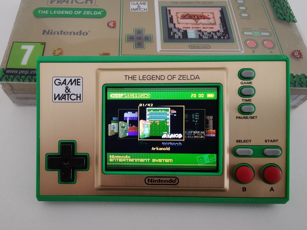 Upgrade Game and Watch Mario ou Zelda (Retro Go)