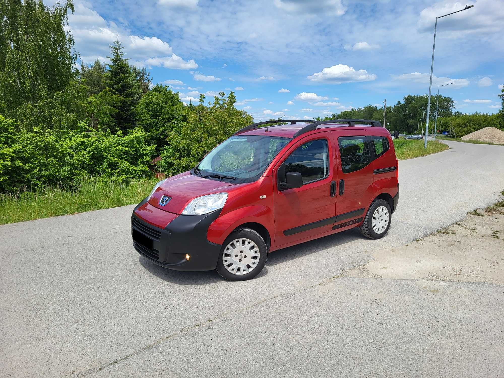 Peugeot Bipper Tepee 2009r 1.4B Mpi 74km Klima Zadbany