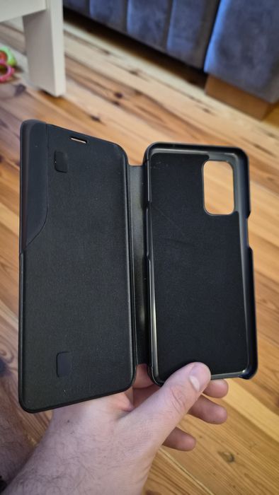 Etui do telefonu Oppo Reno 6 czarne zamykane