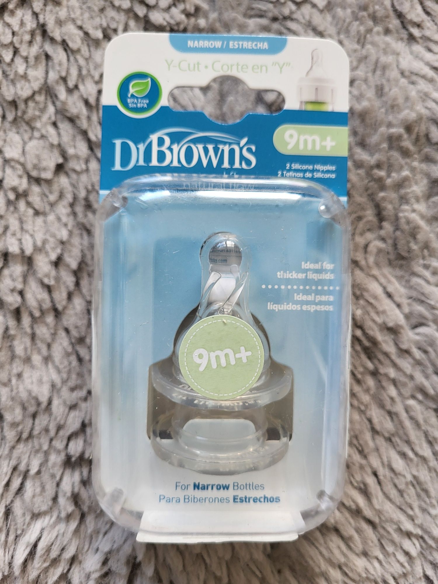 Dr browns smoczki do butelek rozmiar Y 2szt