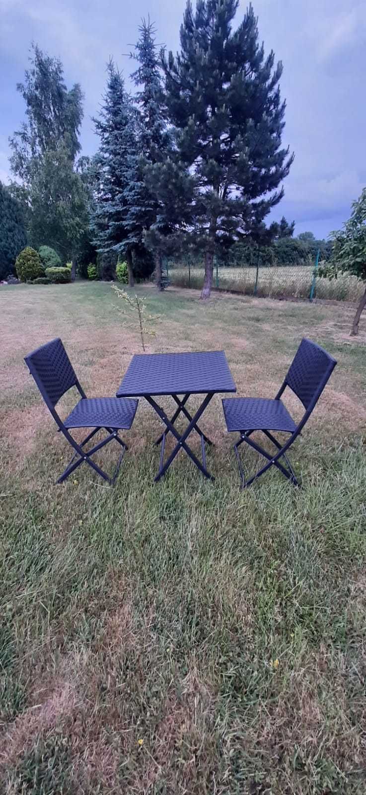 Meble ogrodowe zestaw mebli ogrodowych krzesła stół na balkon taras